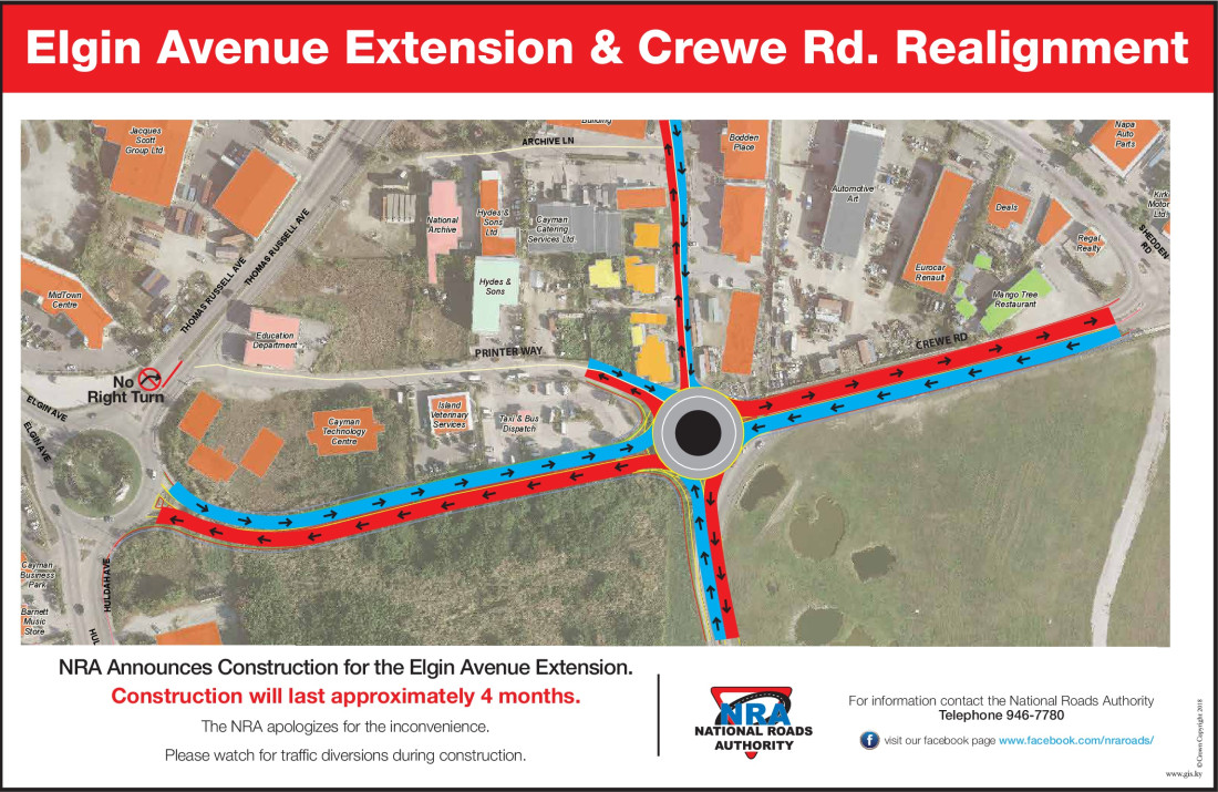 Elgin Avenue Extension & Crewe Rd. Realignment