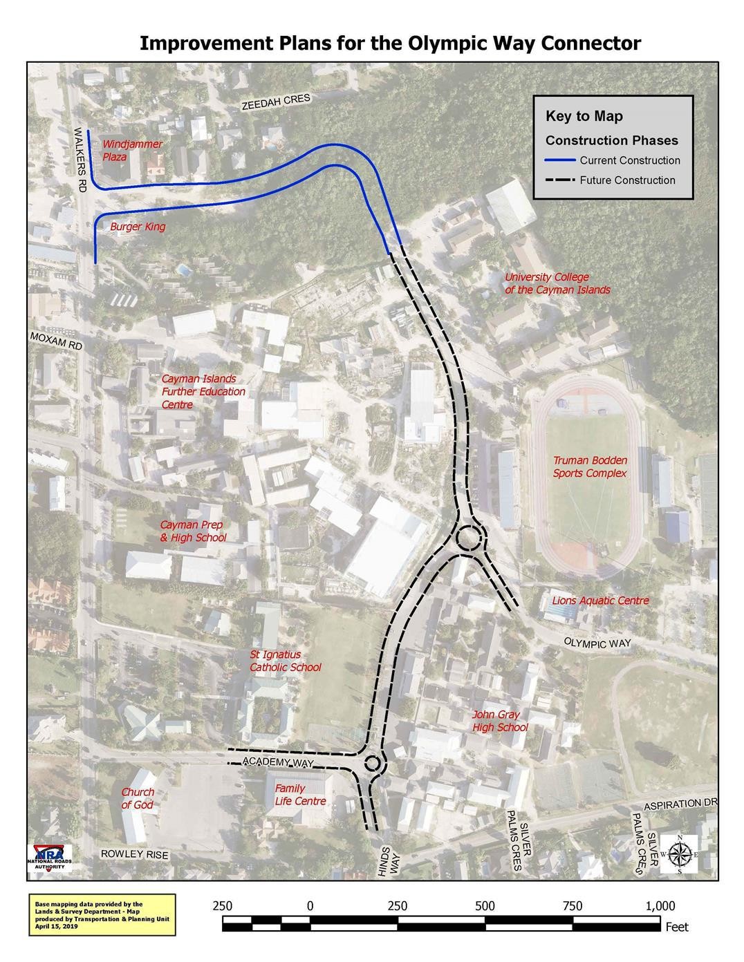 Walkers Road - Olympic Way Connector Road Gets Underway