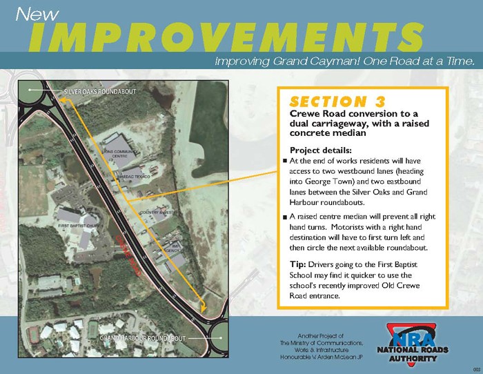 CREWE ROAD WIDENING - APRIL 2008