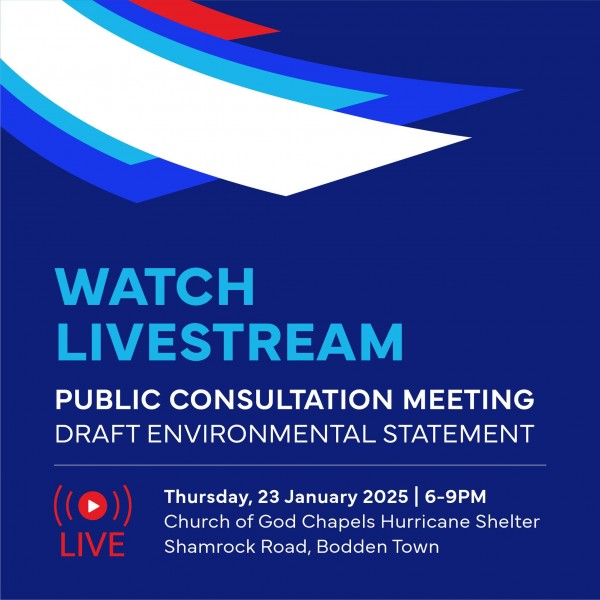 Public Consultation Meeting Draft Environmental Statement - WATCH LIVESTREAM January 23rd 2025
